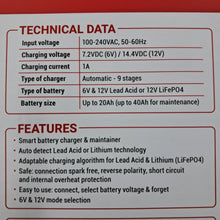 Load image into Gallery viewer, BS BATTERY CHARGER, TENDER/MAINTAINER
